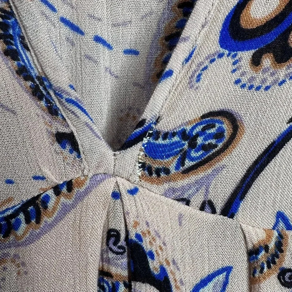 Free People Just the Two of Us Paisley Printed Tunic - Picture 8 of 8